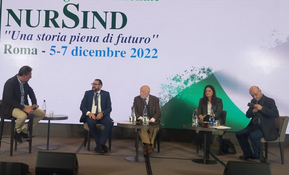 Un momento del congresso Nursind